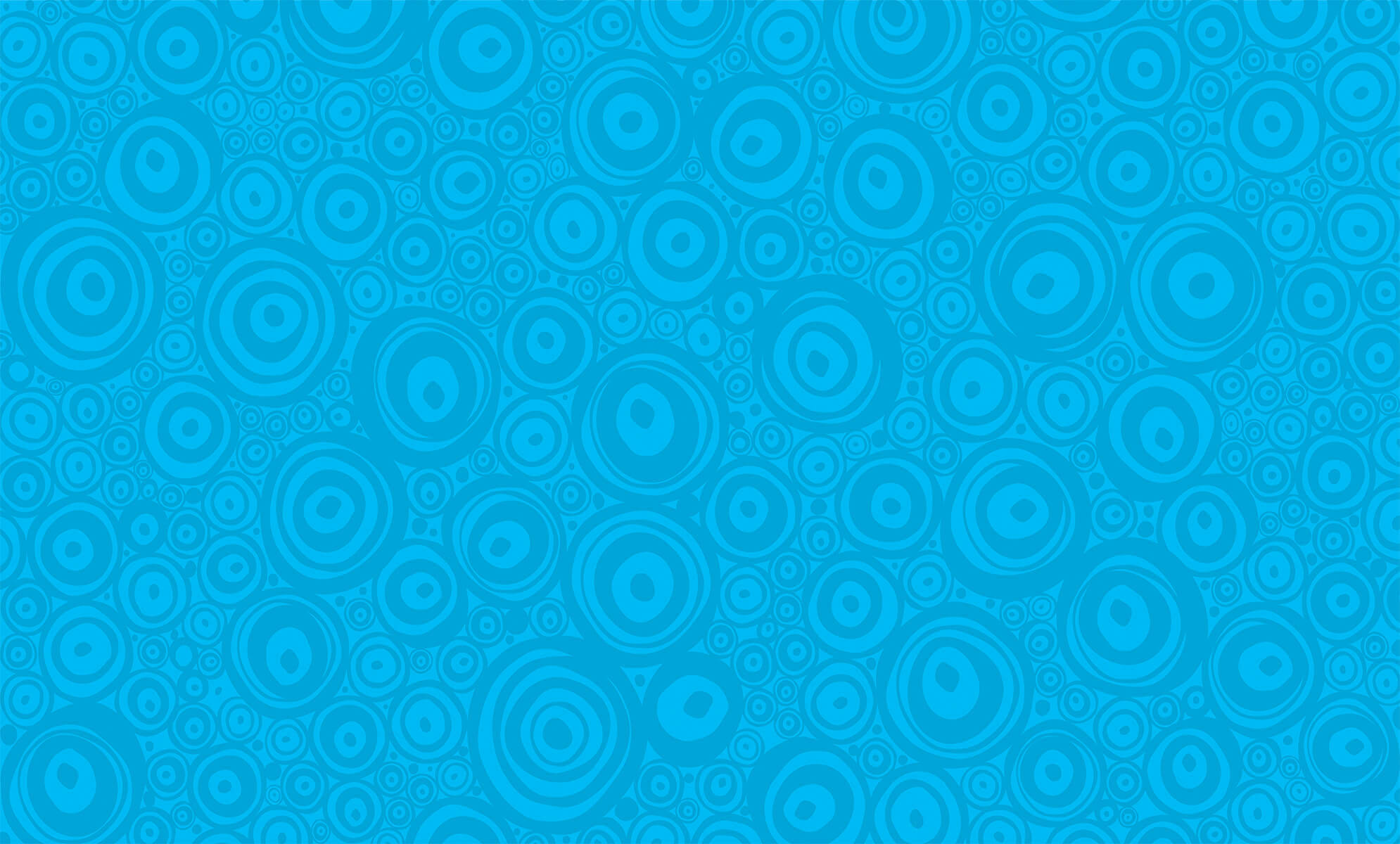 Background circles - bright blue