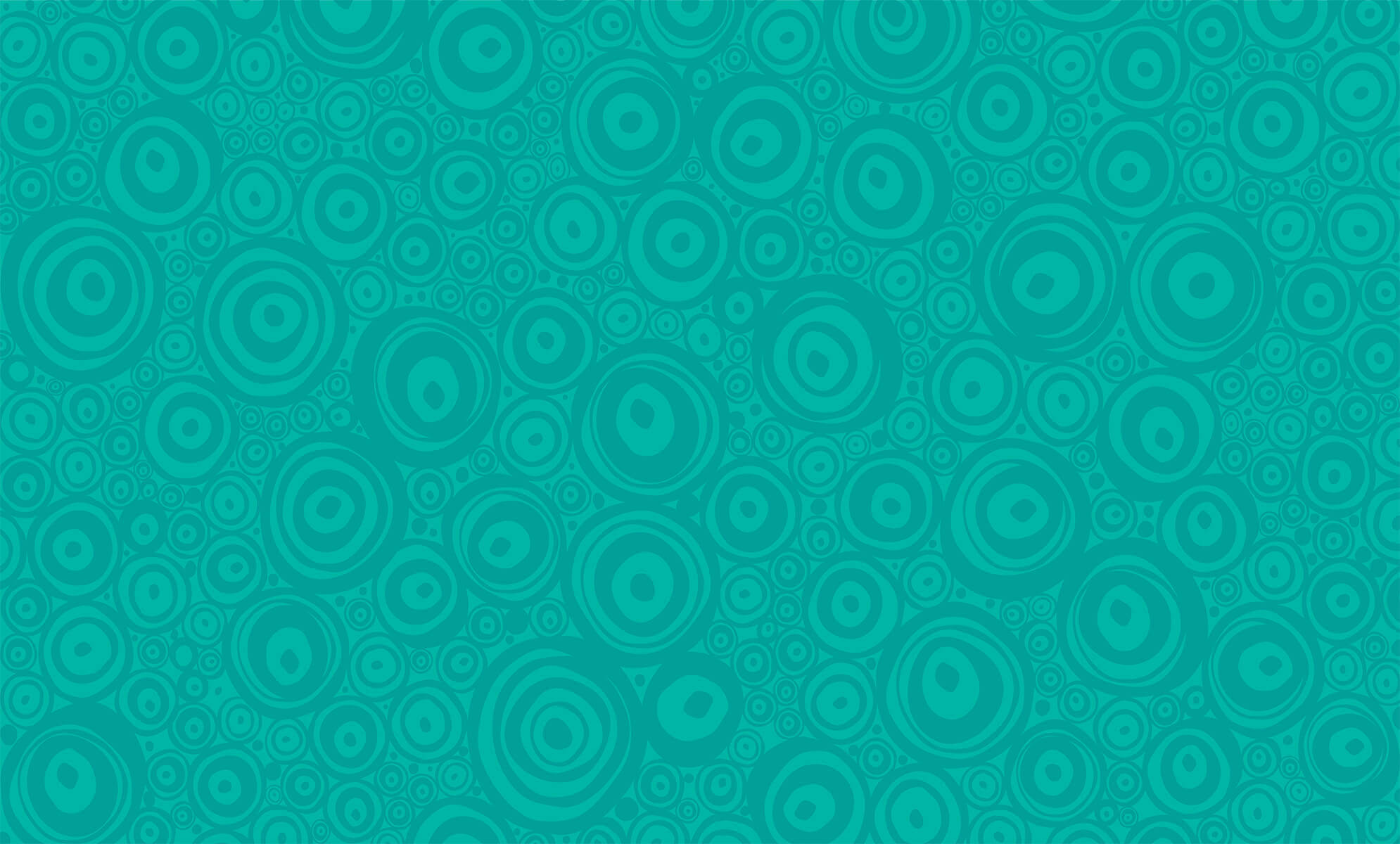 Background circles - teal